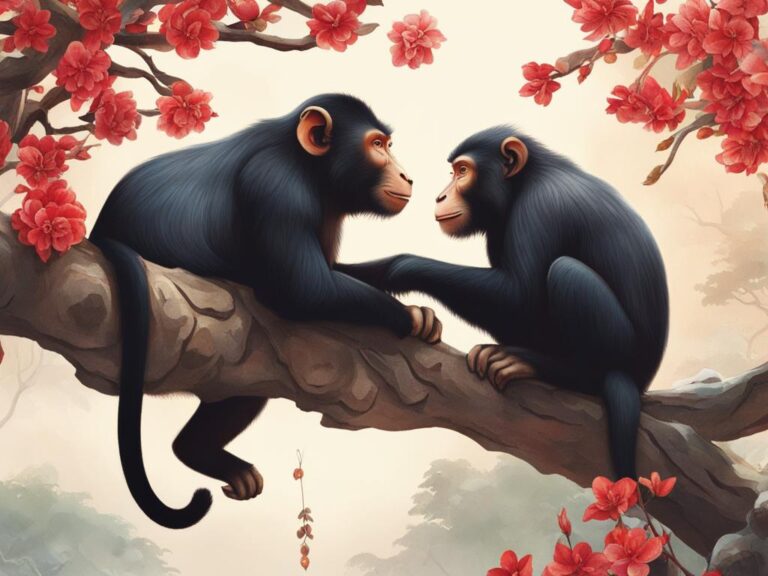 Ox and Monkey in Friendship: Contrasting Personalities