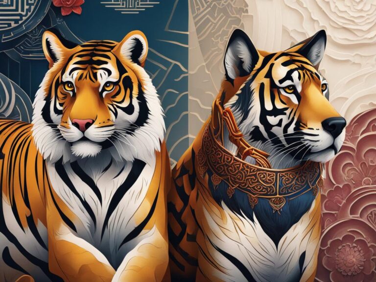 Chinese Zodiac Tiger and Pig Friendship