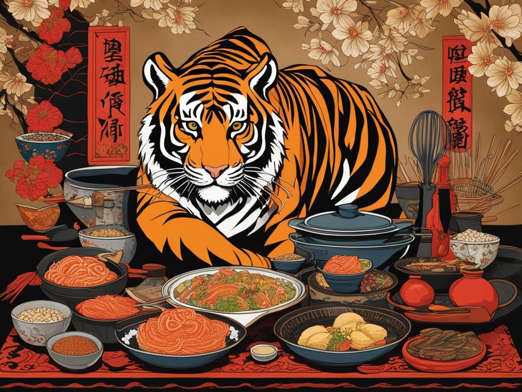 The Tiger in Chinese cuisine